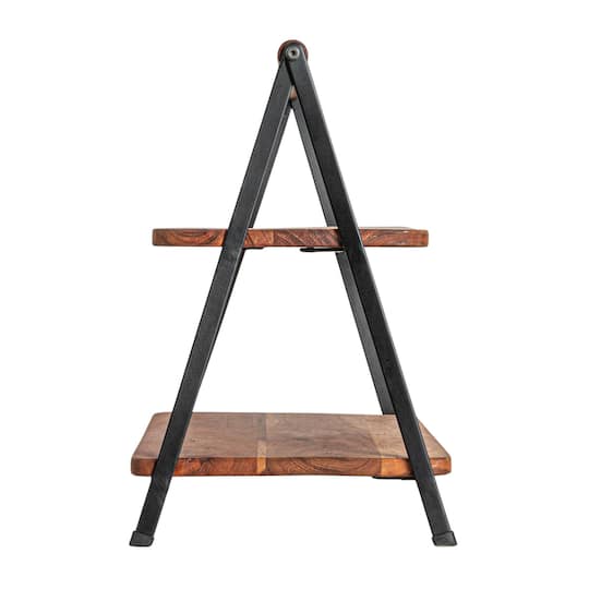 Hello Honey® 2 Tier Acacia Wood Stand